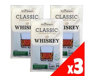 Still Spirits WHISKEY 2x20g Essence Sachets Makes 2.25L 3 Pack Home Brew