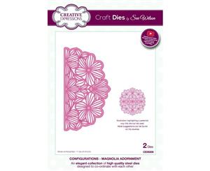 Sue Wilson Dies Configurations Magnolia Adornment CED6308