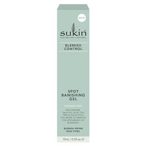 Sukin Blemish Control Spot Banishing Gel 15ml