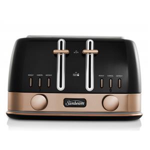 Sunbeam - TA4440KB - New York Collection 4 Slice Toaster - Black Bronze