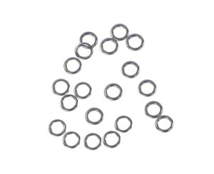 Swimerz 8mm Solid Stainless Steel Jigging Rings 20 pack