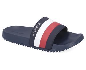 Tommy Hilfiger Men's Rozi Slides Sandals - Dark Blue/Multi