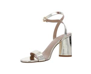 Tory Burch Womens Elizabeth 2 Metallic Leather Heel Sandals