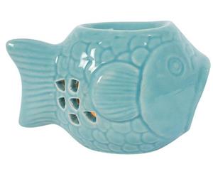 Turquoise Fish Oil Burner