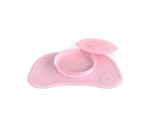 Twistshake Click Mat + Plate 6+m Pastel Pink