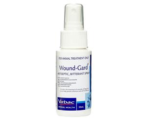 Virbac Wound Gard Antiseptic Bitterant Spray Dissuades Licking Dog Cat (W5690)