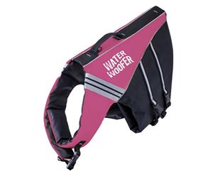 Water Woofer Dog Life Jacket - Lilac and Black Dog Floatation Device-DFD XS