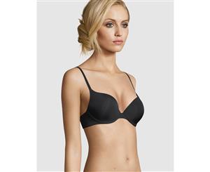 Wonderbra T-Shirt Padded Push up Bra - Black