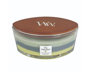 WoodWick HearthWick Trilogy Candle - Woodland Shade