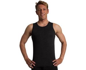 XTM Adult Male Underwear Tops Merino Mens Tank Dark - Grey