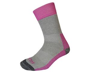 XTM Adult Unisex Socks Trek Medium Tasman Sock Hot - Pink