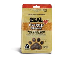 Zeal Free Range Dog Treats Veal Meaty Chews 125g