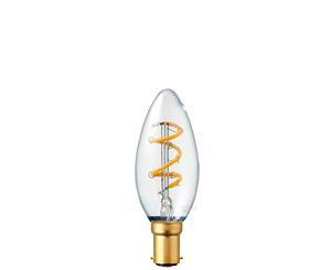 2 Watt Candle Spiral Dimmable LED Filament Bulb (B15)