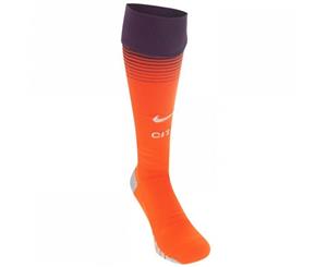 2018-2019 Man City Nike Third Socks (Orange)