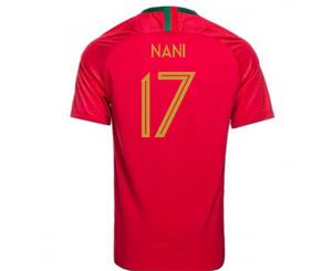 2018-2019 Portugal Home Nike Football Shirt (Nani 17)