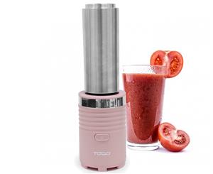 300W Smoothie Maker Drink Blender 600Ml Double Wall Stainless Steel Jar Rose