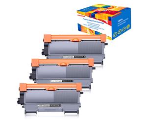 3pc Compatible TN2250 Toner Cartridge for Brother MFC-7860DW MFC-7362N MFC--7360