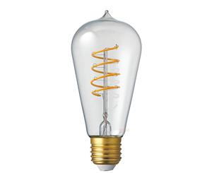 4 Watt Edison Spiral Dimmable LED Filament Bulb (E27)