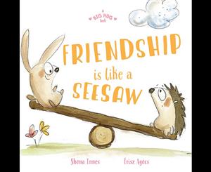 A Big Hug Book Friendship is Like a Seesaw