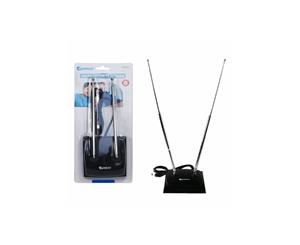 ATN20 SANSAI Indoor TV Antenna Rabbit Ears Sansai Atn20 Bunny Ear Ideal For VHF & FM Channels Ideal For VHF & FM Channels INDOOR TV ANTENNA RABBIT