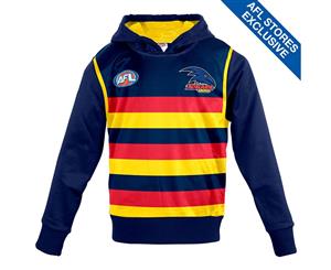 Adelaide Crows Youth Long-Sleeved Guernsey Hoody