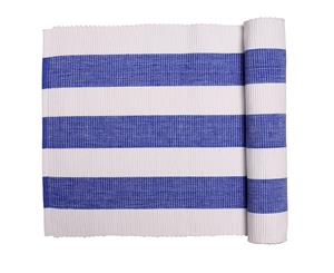 Alfresco Table Runner 33x135cm - Set of 4 - Cobalt Blue