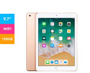 Apple iPad (6th Gen) 9.7-Inch 128GB WiFi - Gold