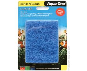 Aqua One Scrub n Clean Algae Pad Coarse Small