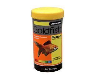 Aquarium Goldfish Pellet Fish Food 2mm 85g 26031 Fish Tank Aqua One