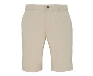 Asquith & Fox Mens Casual Chino Shorts (Natural) - RW4908