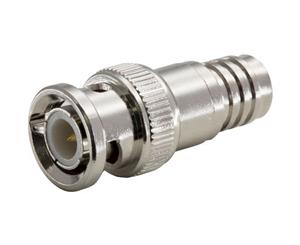 BNC Crimp Plug To Suit RG6 One Piece Type