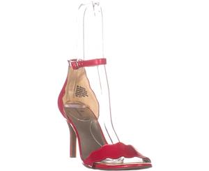 Bandolino Jeepa Ankle Strap Stiletto Sandals Red