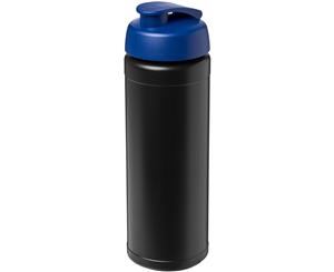 Baseline Plus 750Ml Flip Lid Sport Bottle (Solid Black/Blue) - PF2820