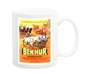 Ben Hur Charlton Heston Movie Poster Mug - 11 Fluid Oz