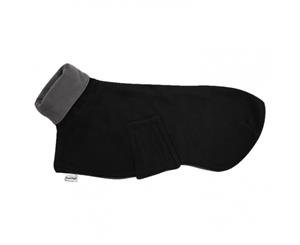 Black Fleece Snug Greyhound 80cm