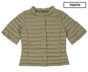 Bomboogie Kids' Down Jacket - Military Green