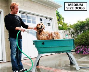 Booster Medium Elevated Pet Bathing Station