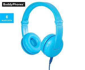 BuddyPhones PLAY Kids' Headphone - Blue Glacier