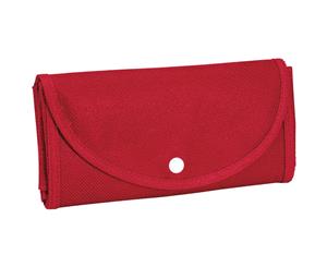 Bullet Maple Foldable Non-Woven Tote (Red) - PF1458