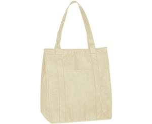 Bullet Zeus Insulated Grocery Tote (Pack Of 2) (Cream) - PF2579