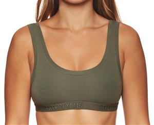 Calvin Klein Women's Unlined Bralette - Beetle