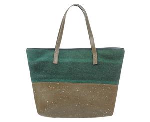 Carmina Campus X Vibram Two-Tone Shopper - Green