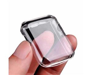 Catzon Apple Watch Screen Protector iWatch Overall Protective Case TPU HD Clear Ultra-Thin Cover for Apple Watch Series 3