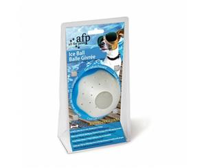 Chill Out Ice Dog Ball - 7cm White (All For Paws)