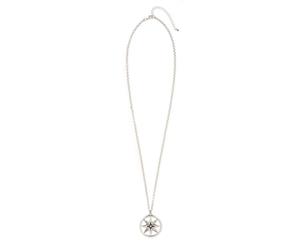 Compass Pendant Silver