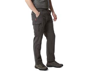 Craghoppers Mens Nosi Life Convertable Zip Off Trousers - Black Pepper