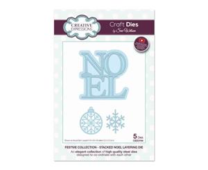 Creative Expressions - Festive Collection Stacked Noel Layering die