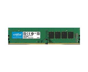 Crucial 32GB DESKTOP DDR4 2666 MT/s (PC4-21300) CL19 DR x8 Unbuffered DIMM 288pin DDR4 Platform ONLY