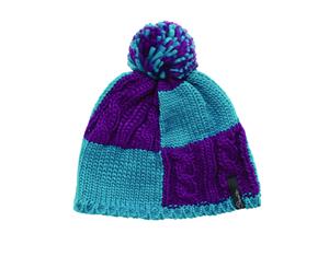 Dare 2B Childrens/Girls Reverie Knitted Beanie Hat (Blue/Purple) - RG1665