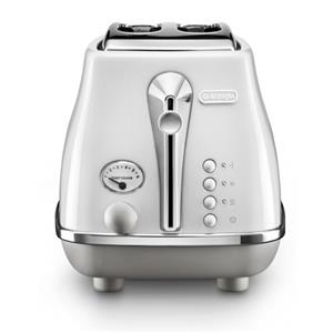 DeLonghi - CTOC 2003.W - Icona Capitals 2 Slice Toaster - Sydney White